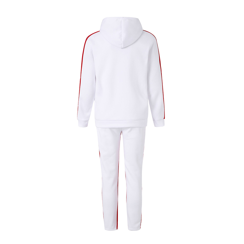Hestic Sports Wear Men's Athletic Running Tracksuit Set Casual Full Zip Jogging Sweat Suit