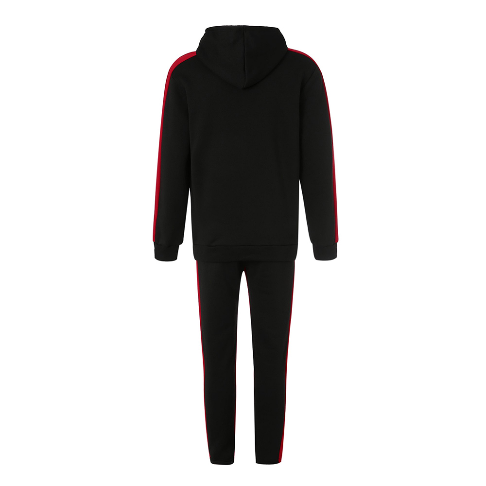 Hestic Sports Wear Men's Athletic Running Tracksuit Set Casual Full Zip Jogging Sweat Suit