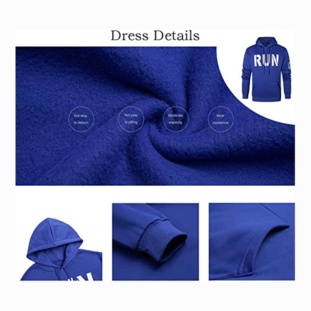 Hestic Sports Wear Men's Athletic Running Tracksuit Set Casual Full Zip Jogging Sweat Suit