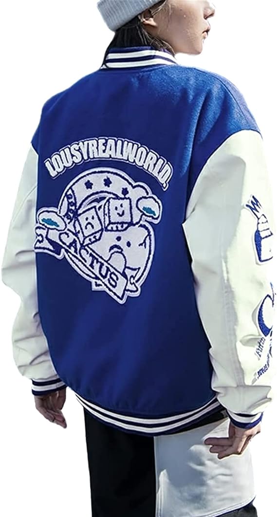 Hestic Sports Wear Varsity Jackets Wool Made Patches Work Wholesale Custom Embroidery Baseball Jackets With Custom Label Logo