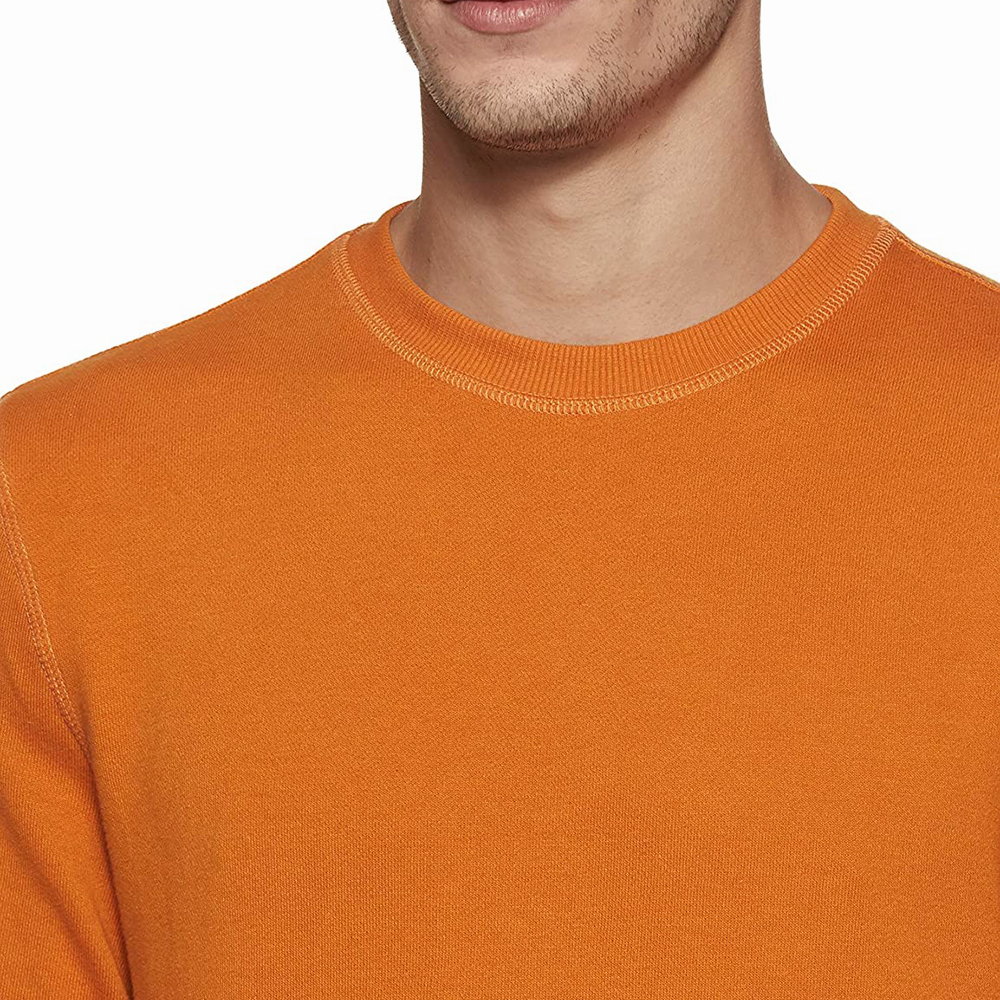 Hestic Sports Wear Sweatshirt Mens New Multipanel Crewneck Sweatshirt Breathable Wholesale Custom Logo Pullover Sweatshirts