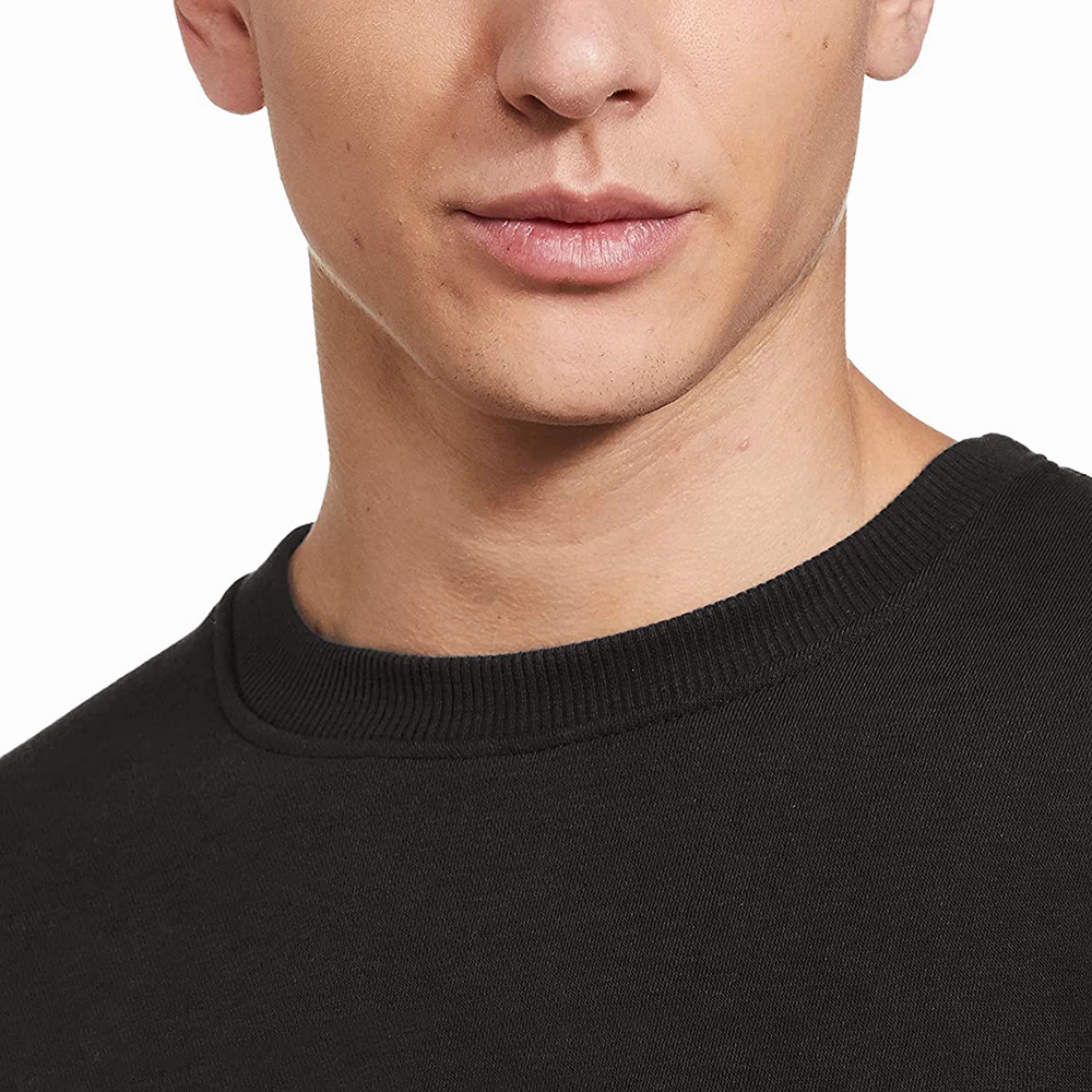 Hestic Sports Wear Sweatshirt Mens New Multipanel Crewneck Sweatshirt Breathable Wholesale Custom Logo Pullover Sweatshirts