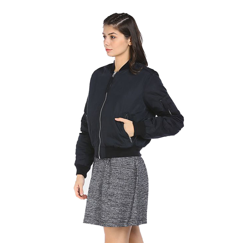 Hestic Sports Wear women bomber jacket wholesale winter ladies sports jacket custom print streetwear unisex floral bomber jackets