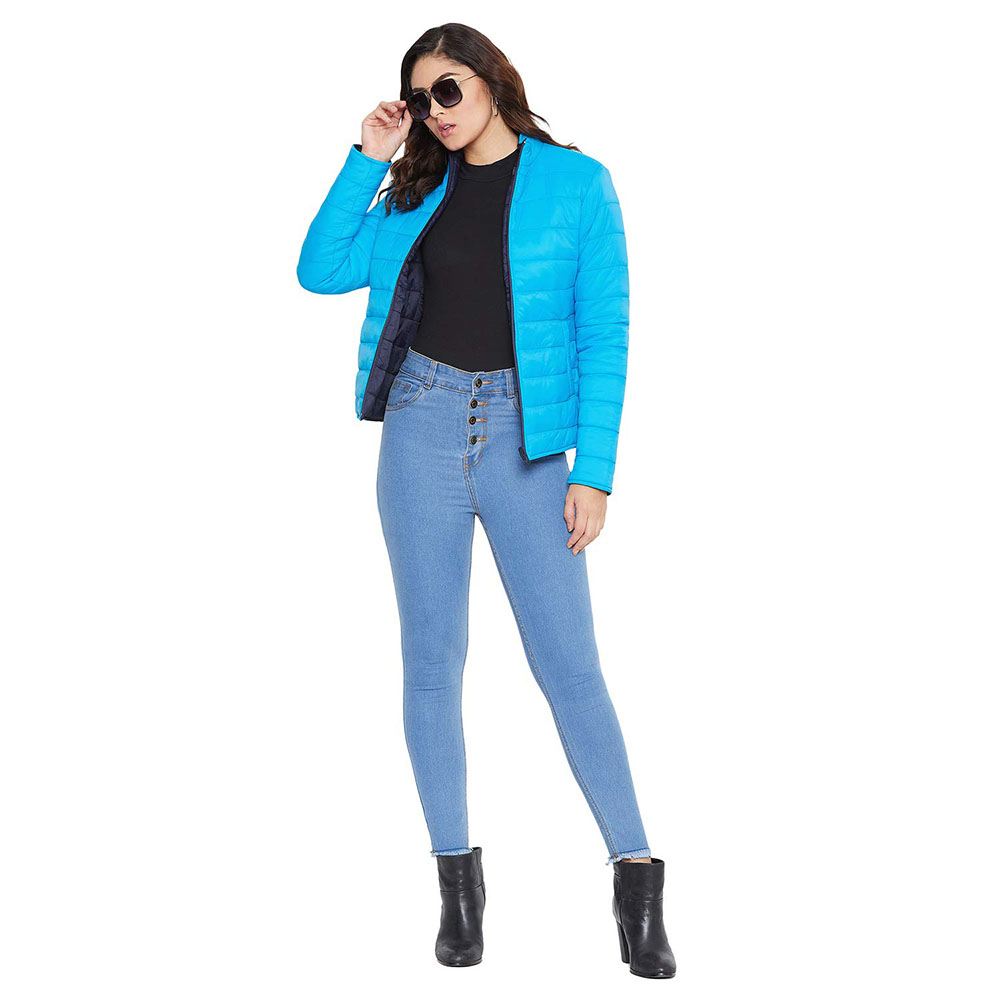 Hestic Sports Wear Newest Stylish Fashion Womens Down Coat Customized Logo Down Jacket puffer jacket men custom logo
