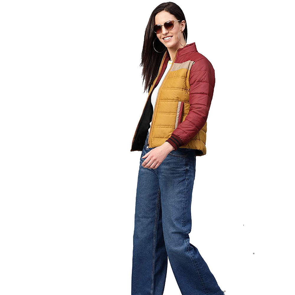 Hestic Sports Wear Newest Stylish Fashion Womens Down Coat Customized Logo Down Jacket puffer jacket men custom logo