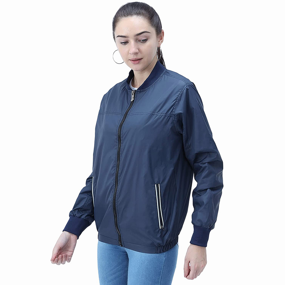 Hestic Sports Wear women bomber jacket wholesale winter ladies sports jacket custom print streetwear unisex floral bomber jackets