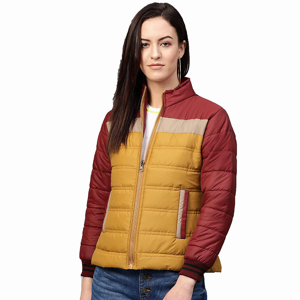 Hestic Sports Wear Newest Stylish Fashion Womens Down Coat Customized Logo Down Jacket puffer jacket men custom logo