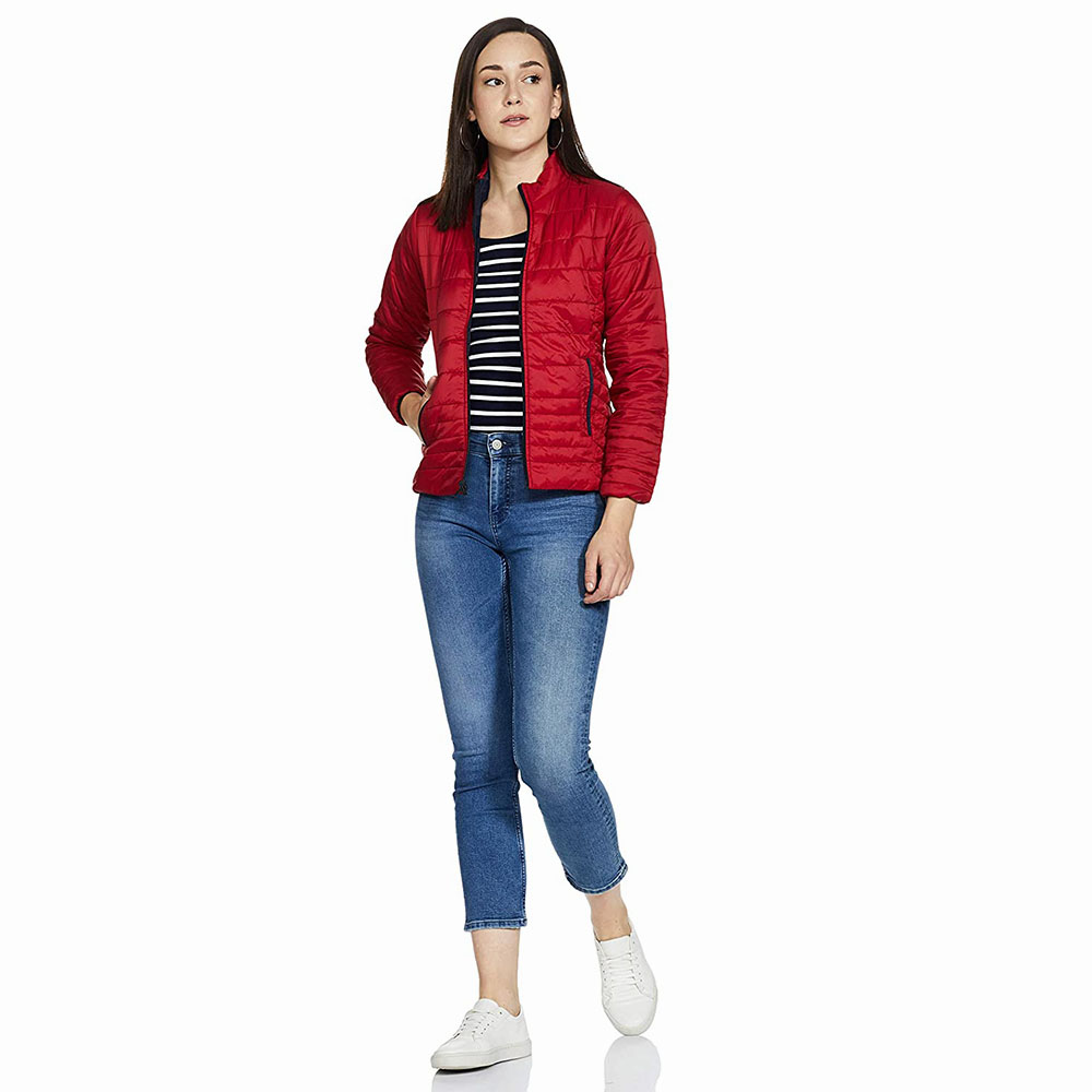 Hestic Sports Wear Newest Stylish Fashion Womens Down Coat Customized Logo Down Jacket puffer jacket men custom logo