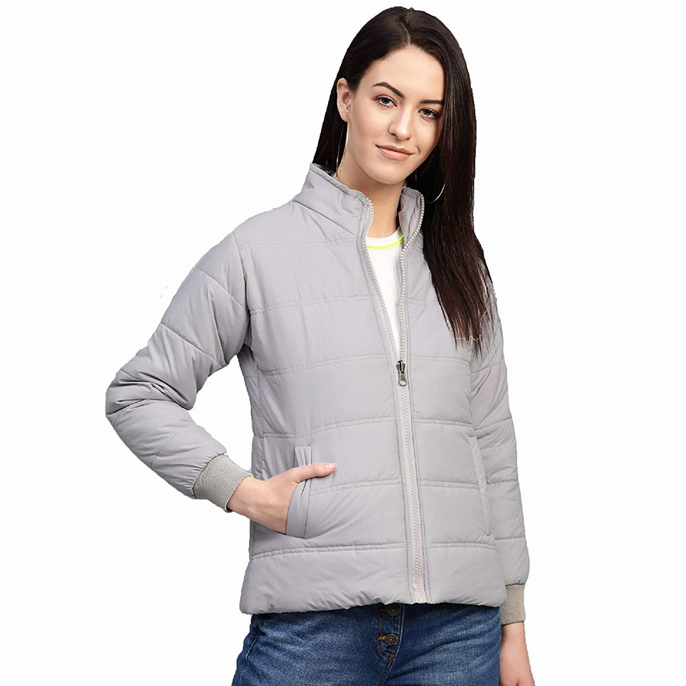 Hestic Sports Wear Newest Stylish Fashion Womens Down Coat Customized Logo Down Jacket puffer jacket men custom logo