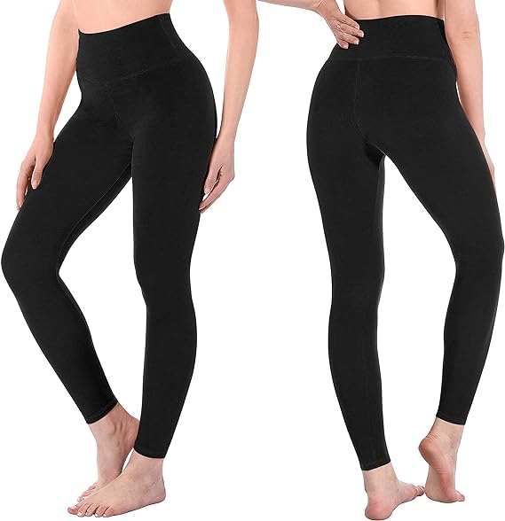 Hestic Sports Wear Women's Soft High Waisted Leggings Tummy Control Yoga Pants High waist butt lifting custom yoga pants