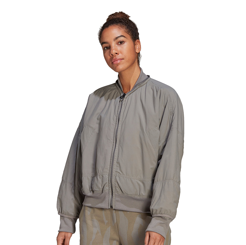 Hestic Sports Wear women bomber jacket wholesale winter ladies sports jacket custom print streetwear unisex floral bomber jackets